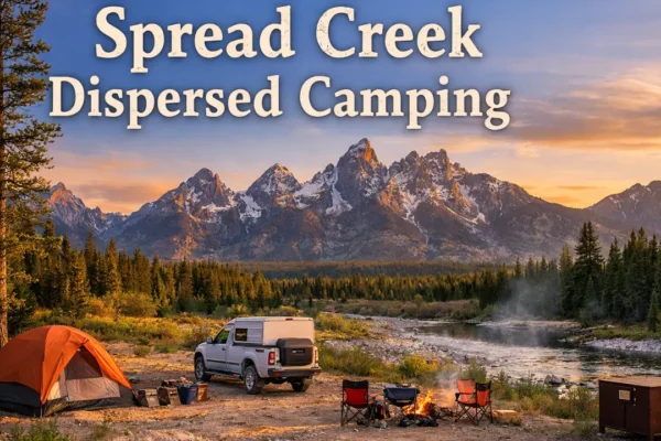 spread creek dispersed camping
