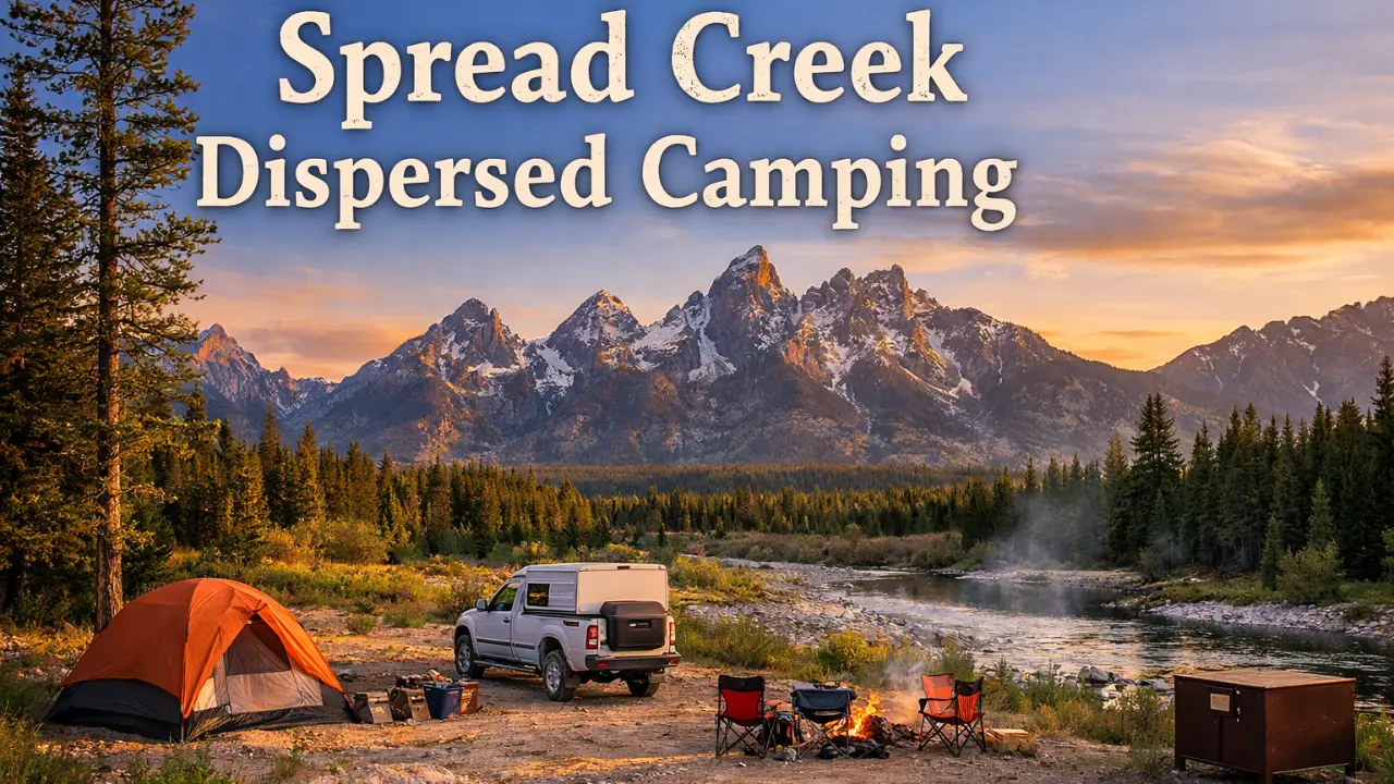 spread creek dispersed camping